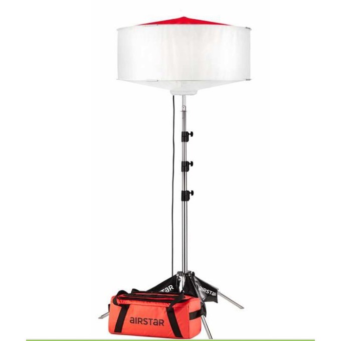 Turn de iluminat profesional - 99.000 lumeni – 6 m inaltime - utilizare indelungata